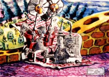 nature morte atomisee