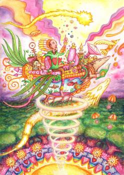 Le décollage de Professeur Lionel