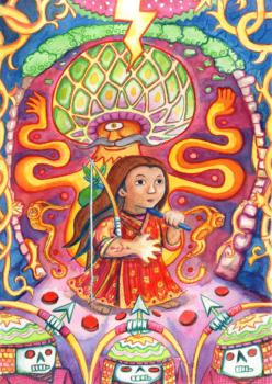 Grotte ( Commande pour un conte sur le Bhoutan )