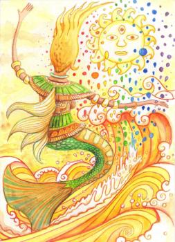 Sirène ( Commande pour un conte sur le Bhoutan )