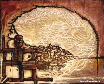 perdu dans les nuages