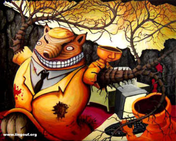 L'Esprit du virus coupeur de tête